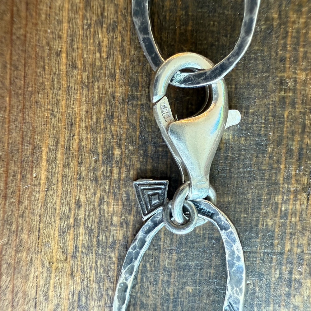 Silpada .925 Stirling Silver Oval Link Necklace - Picture 7 of 9